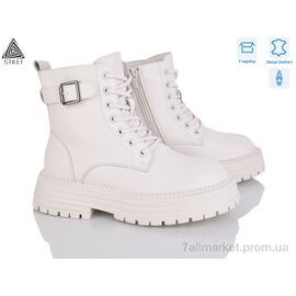 Фотография Ботинки женские стильные зима MD20-2 шкіра (8 пар р.36-40) "STILLI Group" недорого оптом от прямого поставщика