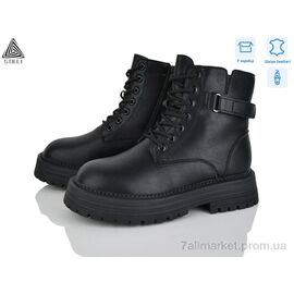 Черевики жіночі стильні Зима MD40-1 шкіра (8 пар р.36-40) "STILLI Group" недорого оптом від прямого постачальника