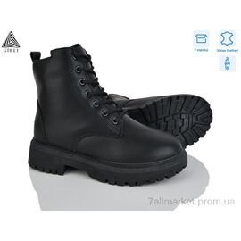 Фотография Ботинки женские стильные зима TM580-1 шкіра (8 пар р.36-41) "STILLI Group" недорого оптом от прямого поставщика