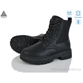 Фотография Ботинки женские стильные зима TM600-1 шкіра (8 пар р.36-41) "STILLI Group" недорого оптом от прямого поставщика