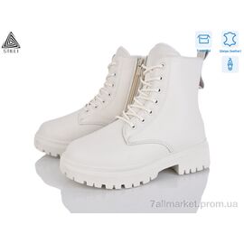 Фотография Ботинки женские стильные зима TM590-2 шкіра (8 пар р.36-41) "STILLI Group" недорого оптом от прямого поставщика