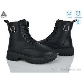 Фотография Ботинки женские стильные зима TM560-1 шкіра (8 пар р.36-41) "STILLI Group" недорого оптом от прямого поставщика