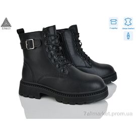 Фотография Ботинки женские стильные зима E70-1 шкіра (8 пар р.36-41) "STILLI Group" недорого оптом от прямого поставщика