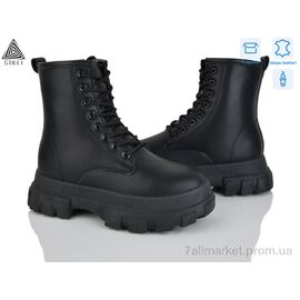 Фотография Ботинки женские стильные зима TM520-1 шкіра (8 пар р.36-41) "STILLI Group" недорого оптом от прямого поставщика