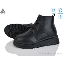 Фотография Ботинки женские стильные зима E10-1 шкіра (8 пар р.36-41) "STILLI Group" недорого оптом от прямого поставщика