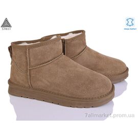 Фотография Угги женские утепленные зима UG290-4 шкіра (6 пар р.36-41) "STILLI Group" недорого оптом от прямого поставщика