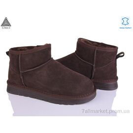 Фотография Угги женские утепленные зима UG290-5 шкіра (6 пар р.36-41) "STILLI Group" недорого оптом от прямого поставщика