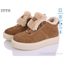 Черевики жіночі стильні Зима DD7600-45 (6 пар р.36-41) "ITTS" недорого оптом від прямого постачальника