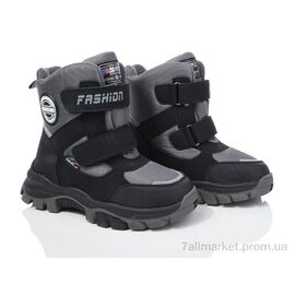 Черевики дитячі зручні Зима XF01-L16-2 (8 пар р.32-27) "Xifa kids" недорого оптом від прямого постачальника