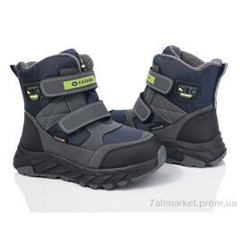 Черевики дитячі зручні Зима XF01-L18-5 (8 пар р.32-27) "Xifa kids" недорого оптом від прямого постачальника