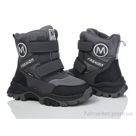 Дутики дитячі утеплені Зима XF01-L13-3 (8 пар р.32-37) "Xifa kids" недорого оптом від прямого постачальника