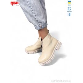 Фотография Ботинки женские стильные Весна/осень 106 беж.ш. (6 пар р.36-40) "ARTO" недорого оптом от прямого поставщика