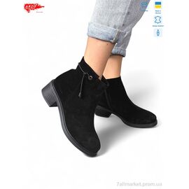 Фотография Ботинки женские стильные Весна/осень 402ч/з.хутро (6 пар р.36-40) "ARTO" недорого оптом от прямого поставщика