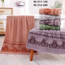 Фотография Полотенце 95-511-120 р.70*140 "Koloco" недорого оптом от прямого поставщика