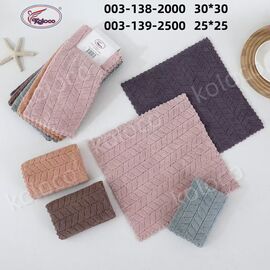 Фотография Полотенце 003-138-2000 р.30*30 "Koloco" недорого оптом от прямого поставщика