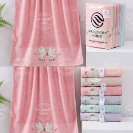 Фотография Полотенце 8132 (70*140/50*100) р.70*140 "MALLOORY" недорого оптом от прямого поставщика