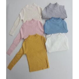 Гольф дитячий на дівчинку 8641 pink р.110-150 "Meloria" недорого оптом від прямого постачальника