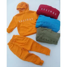 Фотография Костюм детский спортивный тёплый на мальчика ML2065 khaki р.4-8 "Meloria" недорого оптом от прямого поставщика