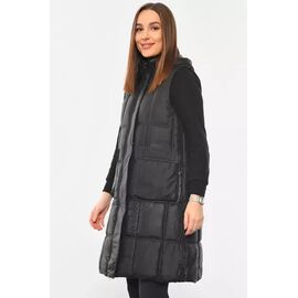 Жилетка жіноча 1165 black р.L-3XL "VICTORY" недорого оптом від прямого постачальника