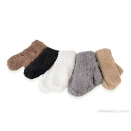 Фотография Варежки для женщин Зима X2105 (норка) mix (12 шт. р.сетка One size) "CAP" недорого оптом от прямого поставщика