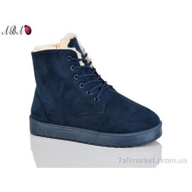 Фотография Ботинки женские стильные зима 820-2 (8 пар р.37-42) "Aba" недорого оптом от прямого поставщика