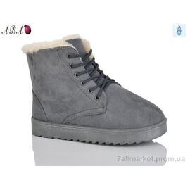 Фотография Ботинки женские стильные зима L820-3 (8 пар р.37-42) "Aba" недорого оптом от прямого поставщика