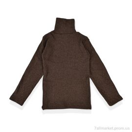 Фотография Голфы детские Весна/осень Гольф рубчик 001-1 brown (4 шт. р.сетка 9-12) "OL" недорого оптом от прямого поставщика