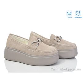 Туфлі жіночі стильні Зима T0170 піна (6 пар р.36-41) "Захар-Gold" недорого оптом від прямого постачальника