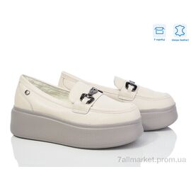 Фотография Туфли женские стильные зима T0177 піна (6 пар р.36-41) "Захар-Gold" недорого оптом от прямого поставщика