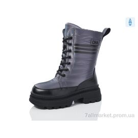 Дутики дитячі утеплені Зима XF01-YD9057-18 (8 пар р.32-37) "Xifa kids" недорого оптом від прямого постачальника