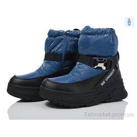 Дутики дитячі утеплені Зима XF01-FG2310-3B (8 пар р.32-37) "Xifa kids" недорого оптом від прямого постачальника