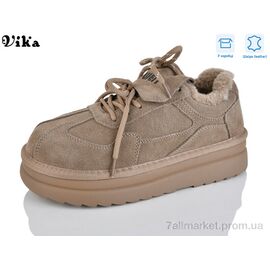Фотография Кроссовки женские модные зима F610-2 (6 пар р.36-41) "Vika" недорого оптом от прямого поставщика