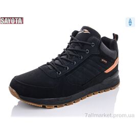 Фотография Ботинки мужские стильные зима A3005-3 (8 пар р.41-46) "Sayota" недорого оптом от прямого поставщика