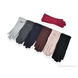 Фотография Перчатки женские Зима B06 mix (12 шт. р.сетка 6,5-8,5) "KUINH" недорого оптом от прямого поставщика