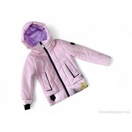 Куртка дитяча Весна/осінь 4813 св.рожевий (5 шт. р.сітка8-12) "Kids-modnik" недорого оптом від прямого постачальника