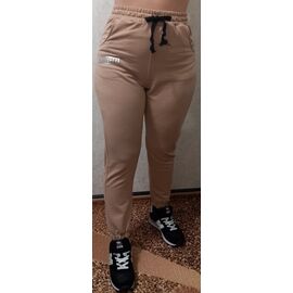 Штани спортивні жіночі 0135 beige р.L-2XL "Red Hat" недорого оптом від прямого постачальника