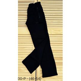 Штани спортивні чоловічі утеплені 00P black р.46-54 "VICTORY" недорого оптом від прямого постачальника