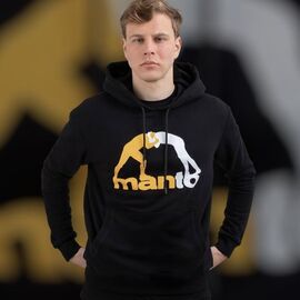 Худи чоловічий 1175 black р.M-3XL "Madoka" недорого оптом від прямого постачальника