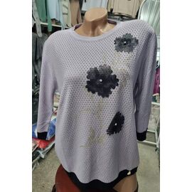 Светр жіночий JL8 grey р.50-52 "Julia" недорого оптом від прямого постачальника