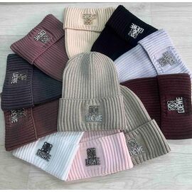 Фотография Шапка зимняя женская CN1108 mix р.56-60 "SELFI" недорого оптом от прямого поставщика