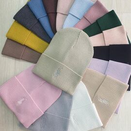 Фотография Шапка зимняя женская CN1122 mix р.56-58 "SELFI" недорого оптом от прямого поставщика