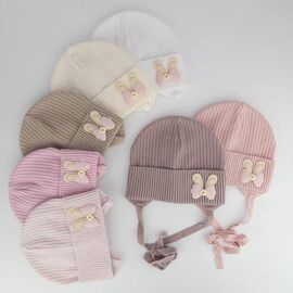 Фотография Шапка детская унисекс CN1135 mix р.42-44 "SELFI" недорого оптом от прямого поставщика