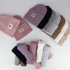 Фотография Комплект детский тёплый на девочку CN1149 mix р.54-58 "SELFI" недорого оптом от прямого поставщика