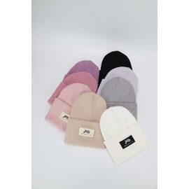 Фотография Шапка детская зимняя унисекс CN1156 mix р.50-54 "SELFI" недорого оптом от прямого поставщика