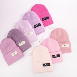 Фотография Шапка детская зимняя на девочку CN1168 mix р.54-56 "SELFI" недорого оптом от прямого поставщика