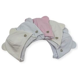 Фотография Шапка детская на девочку CN1198 mix р.36-40 "SELFI" недорого оптом от прямого поставщика