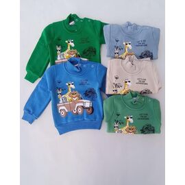 Светер Дитячий на хлопчика 102212 l.blue р.1-4 "Meloria" недорого оптом від прямого постачальника