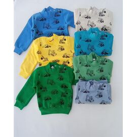 Фотография Свитер детский на мальчика 102213 d.green р.1-4 "Meloria" недорого оптом от прямого поставщика