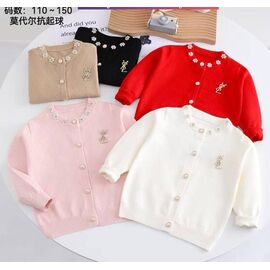 Фотография Кофта детская на девочку 88116 red р.110-150 "Meloria" недорого оптом от прямого поставщика