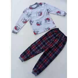 Дитяча піжама на хлопчика ML2123 grey р.36-40 "Meloria" недорого оптом від прямого постачальника